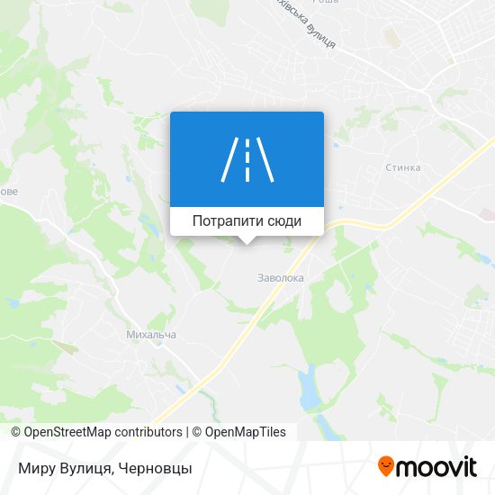 Карта Миру Вулиця