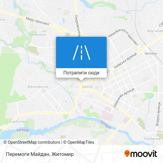 Карта Перемоги Майдан