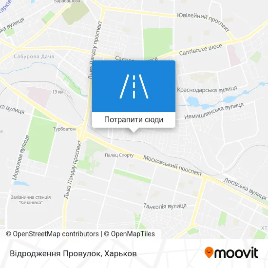 Карта Відродження Провулок