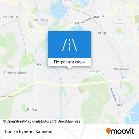 Карта Ерліха Вулиця