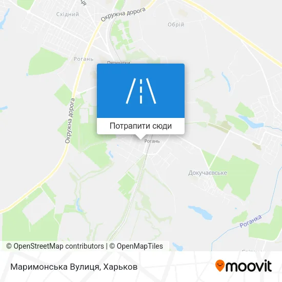 Карта Маримонська Вулиця