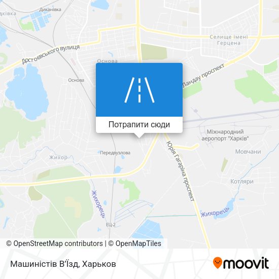 Карта Машиністів В’Їзд