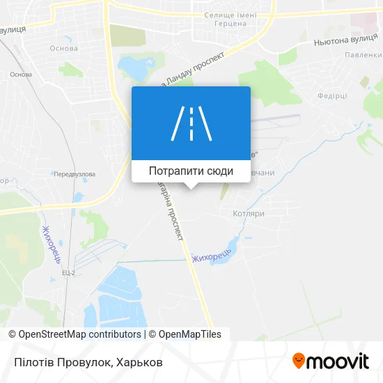Карта Пілотів Провулок