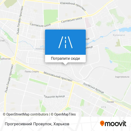 Карта Прогресивний Провулок