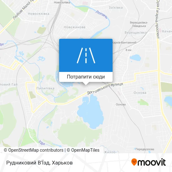 Карта Рудниковий В’Їзд