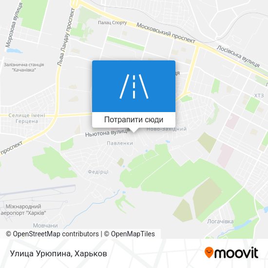 Карта Улица Урюпина