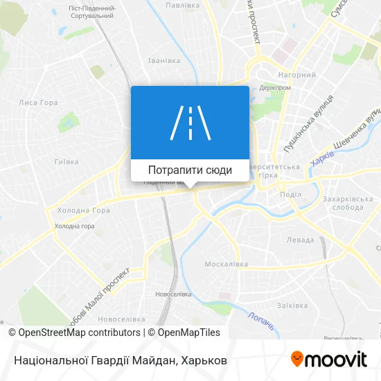 Карта Національної Гвардії Майдан