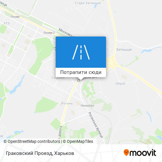 Карта Граковский Проезд
