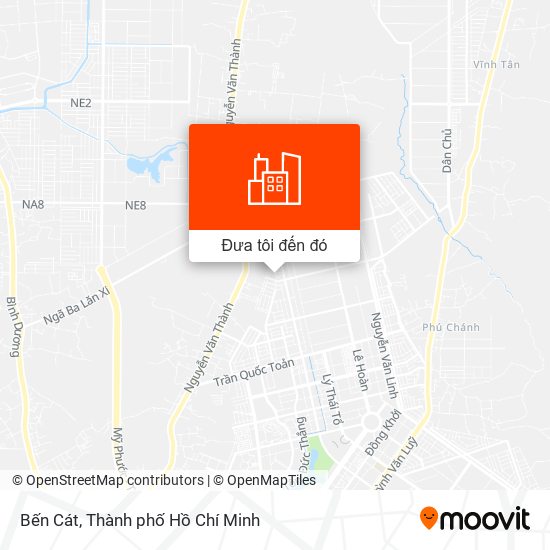 Bản đồ Bến Cát