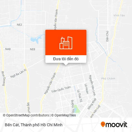 Bản đồ Bến Cát