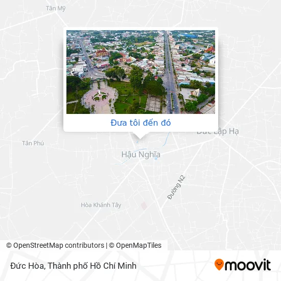 Bản đồ Đức Hòa
