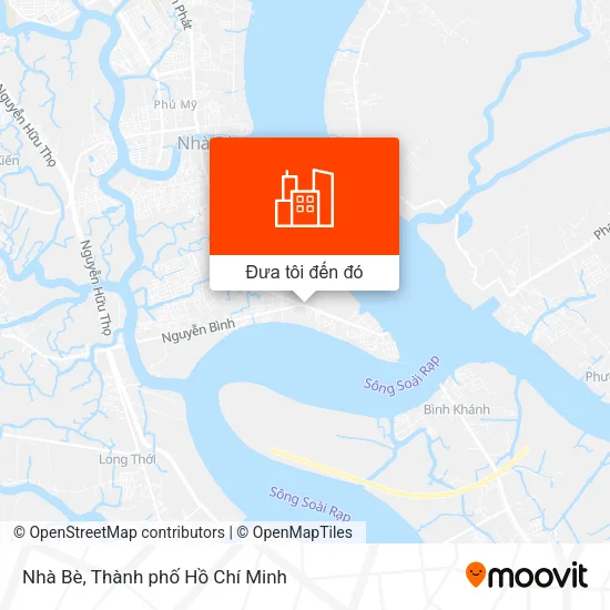 Bản đồ Nhà Bè