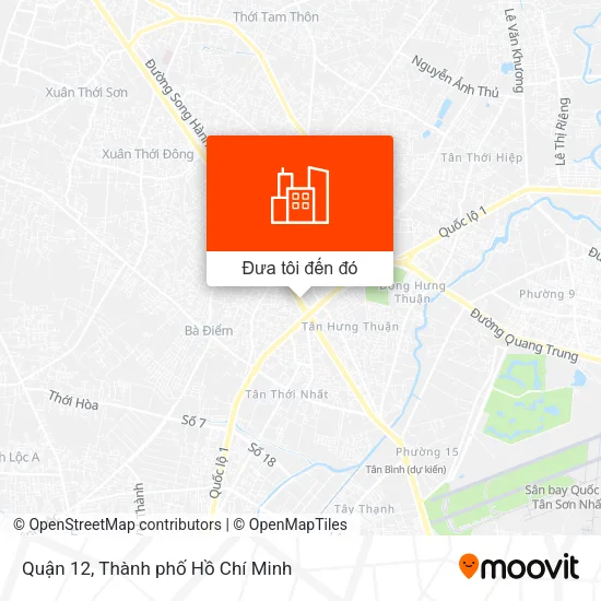 Bản đồ Quận 12