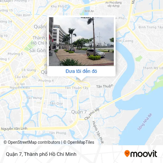 Bản đồ Quận 7