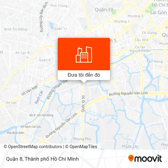Bản đồ Quận 8