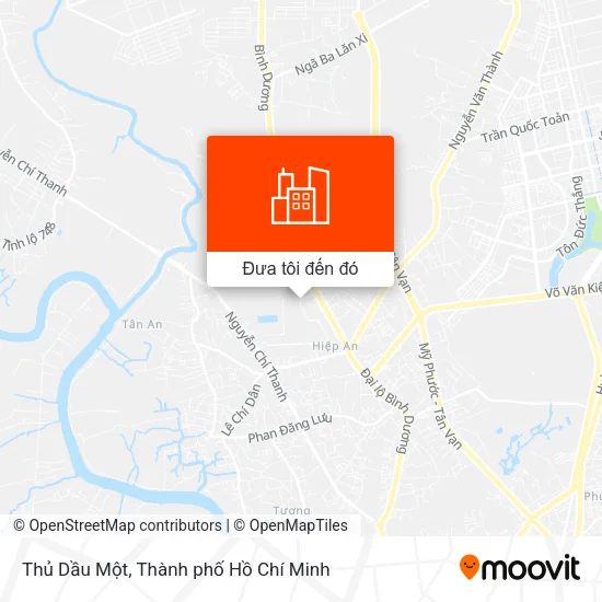 Bản đồ Thủ Dầu Một
