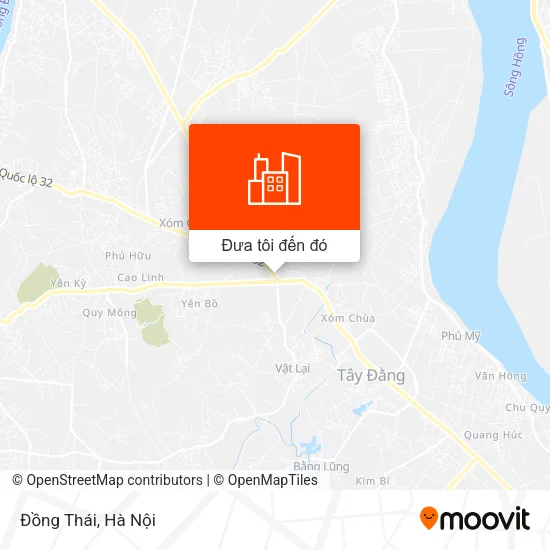 Bản đồ Đồng Thái
