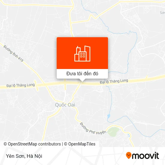 Bản đồ Yên Sơn