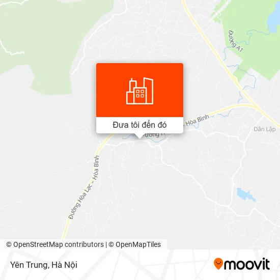 Bản đồ Yên Trung