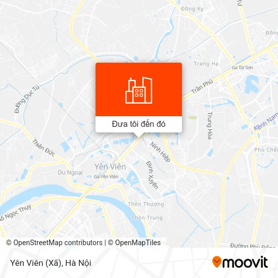 Bản đồ Yên Viên (Xã)