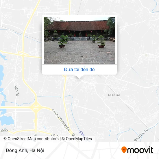 Bản đồ Đông Anh