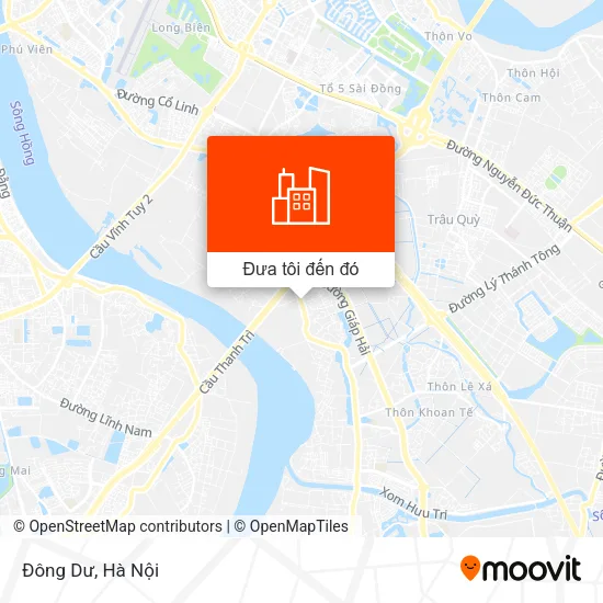 Bản đồ Đông Dư