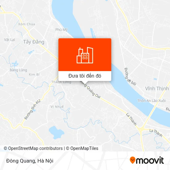 Bản đồ Đông Quang