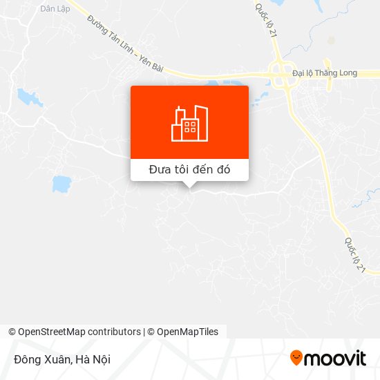Bản đồ Đông Xuân