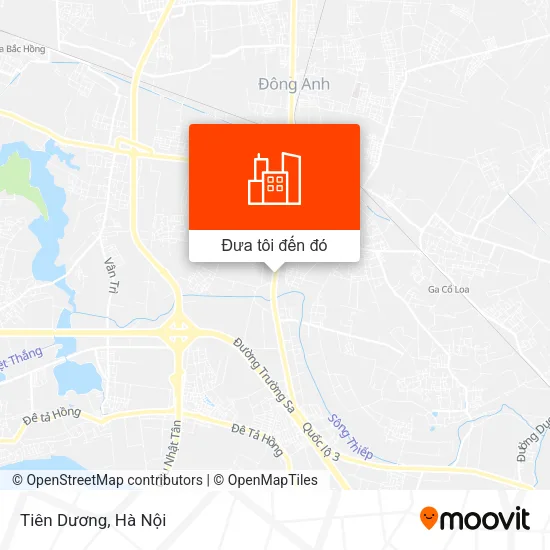 Bản đồ Tiên Dương