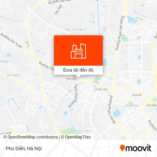 Bản đồ Phú Diễn