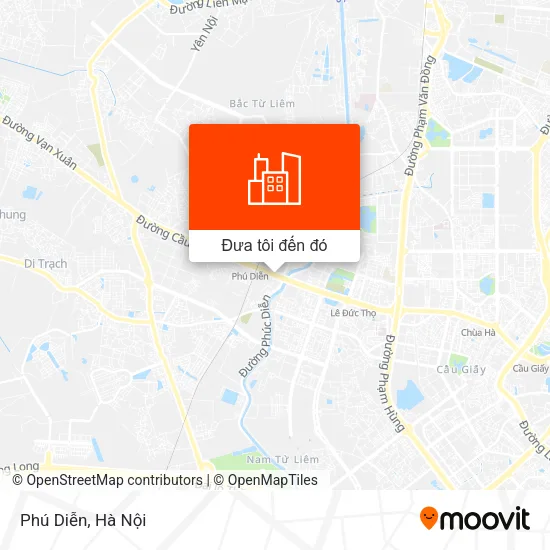 Bản đồ Phú Diễn