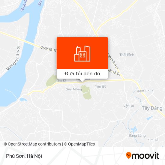 Bản đồ Phú Sơn