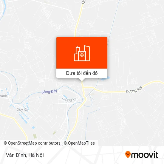 Bản đồ Vân Đình