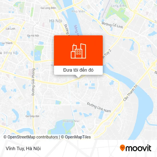 Bản đồ Vĩnh Tuy