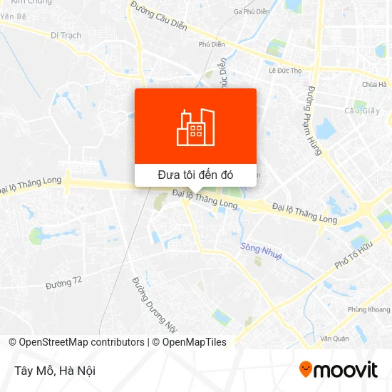 Bản đồ Tây Mỗ