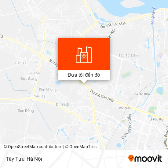 Bản đồ Tây Tựu