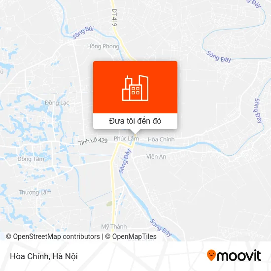 Bản đồ Hòa Chính