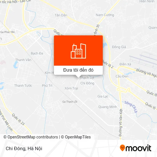 Bản đồ Chi Đông