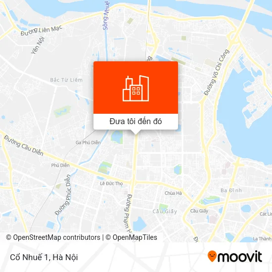 Bản đồ Cổ Nhuế 1