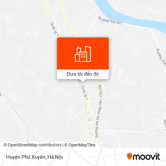 Bản đồ Huyện Phú Xuyên