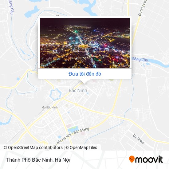 Bản đồ Thành Phố Bắc Ninh