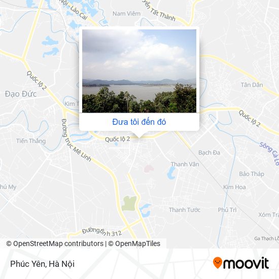 Bản đồ Phúc Yên