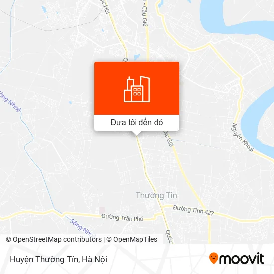 Bản đồ Huyện Thường Tín