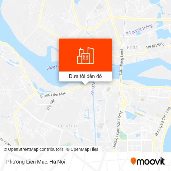 Bản đồ Phường Liên Mạc