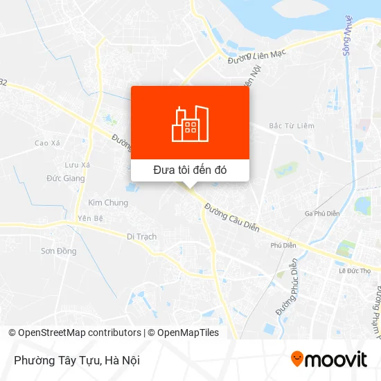 Bản đồ Phường Tây Tựu