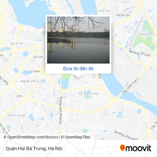 Bản đồ Quận Hai Bà Trưng