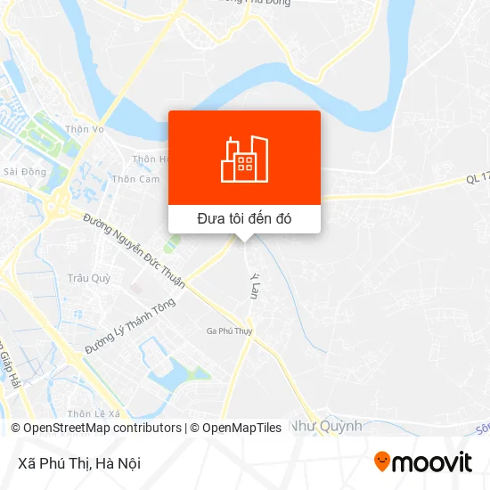 Bản đồ Xã Phú Thị