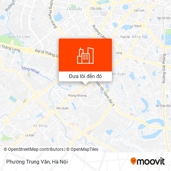 Bản đồ Phường Trung Văn