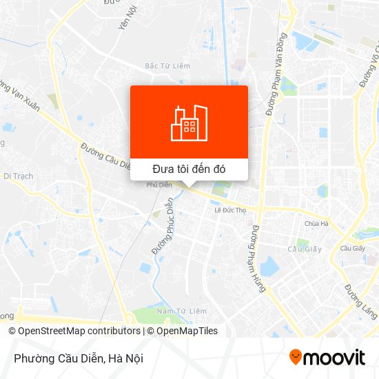 Bản đồ Phường Cầu Diễn