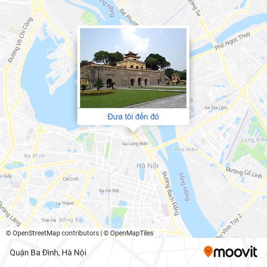 Bản đồ Quận Ba Đình